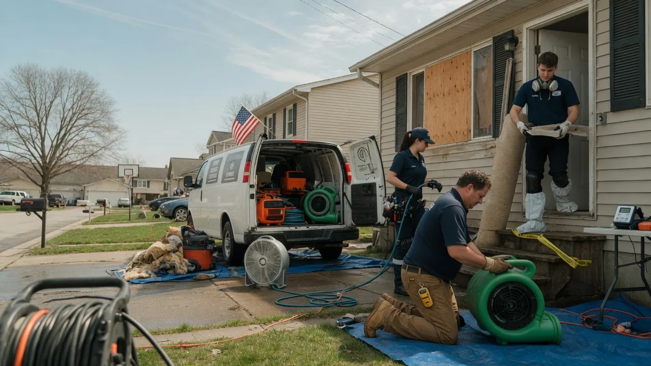 Water Damage Restoration in Harris, MO near me